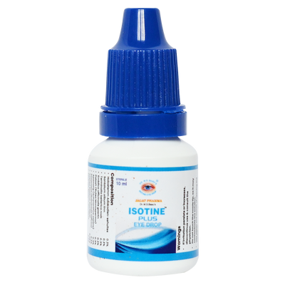 Isotine plus Cataract Herbal Eye Drops Glaucoma Non-Carnosine NAC