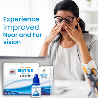 Isotine plus Cataract Herbal Eye Drops Glaucoma Non-Carnosine NAC