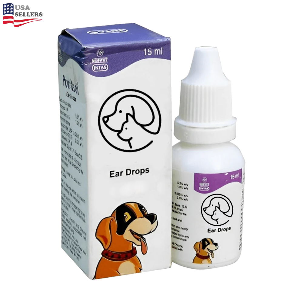 Prevent Ear Infections and otitis externa in your pet with Pomisol Ear Drops