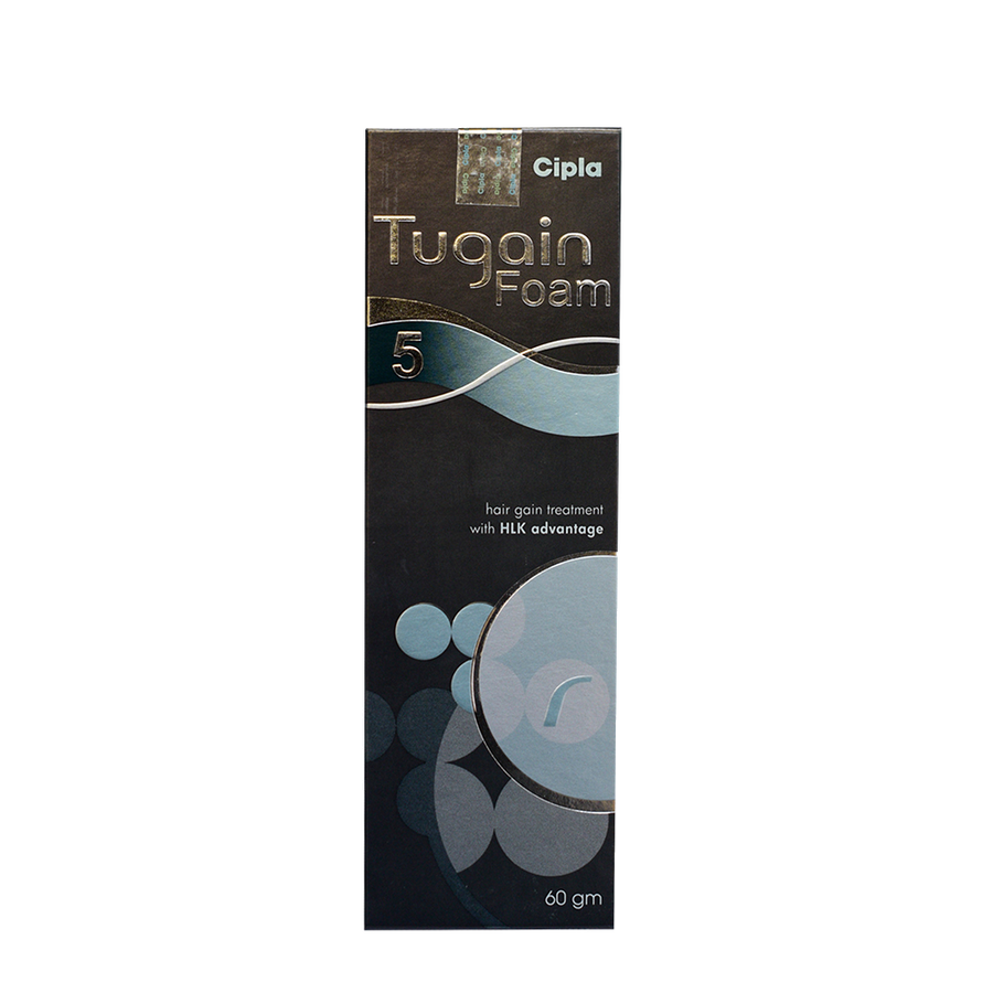 Tugain Foam 5% Minoxidil Hair Regrowth for Men.