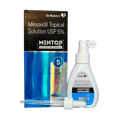 Mintop 5% 60ml 1 Month Supply Minoxidil Extra Strength Topical Solution.