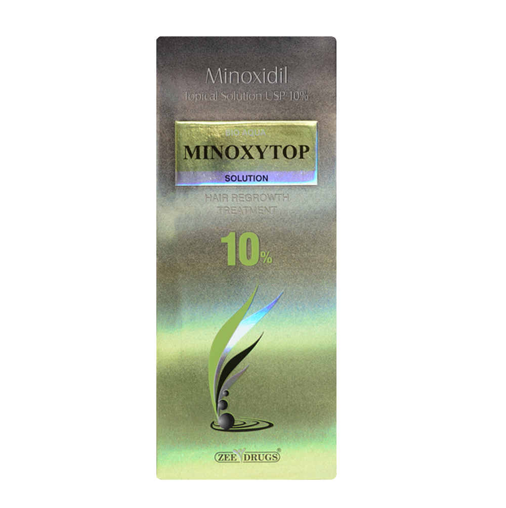 10% Minoxytop Minoxidil Extra Strength Topical Solution for Men.