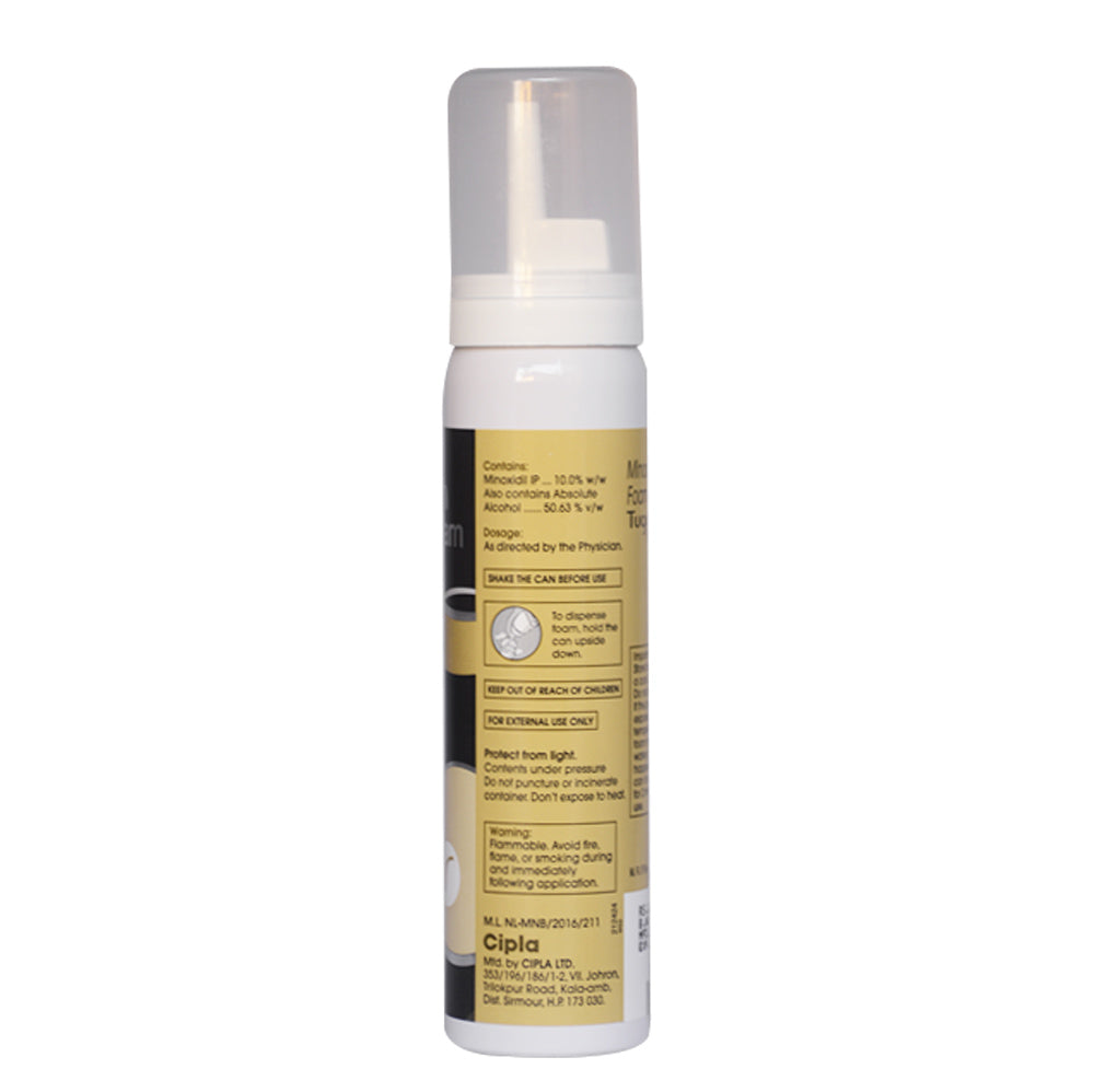 Tugain 10% Foam Minoxidil Extra Strength Hair & Beard Growth for Men.