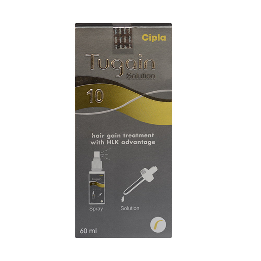 Tugain 10% Minoxidil Extra Strength Topical Solution for Men.
